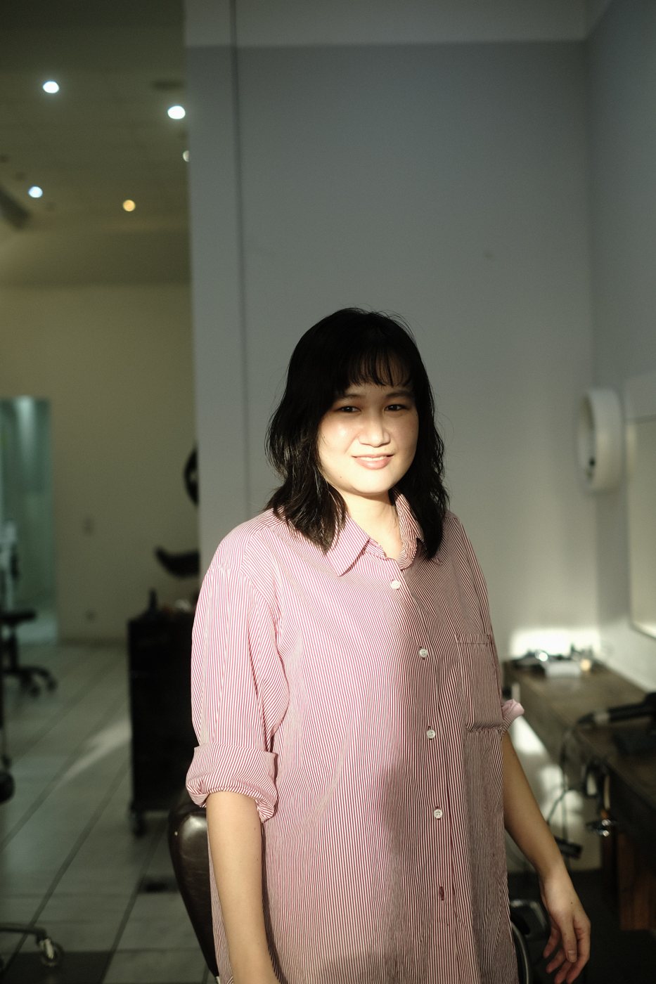 Friseur Shingo の店内で撮影したヘアスタイル